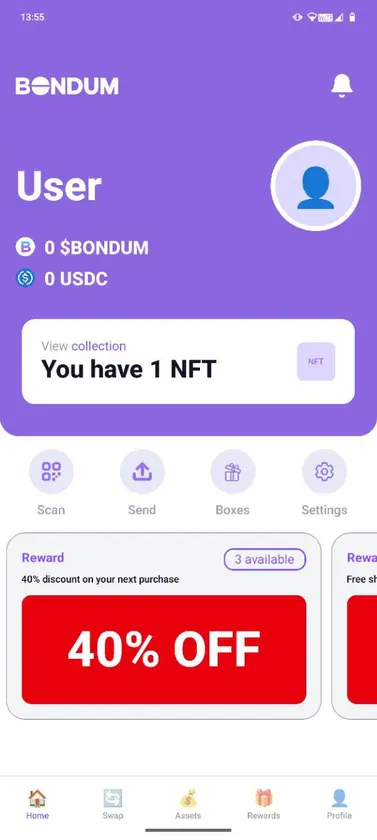 Bondum screenshot 1