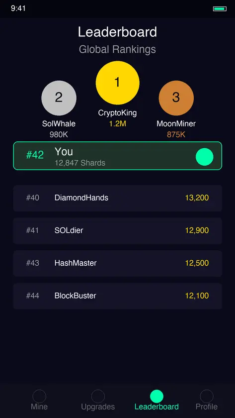 SolMiner screenshot 3