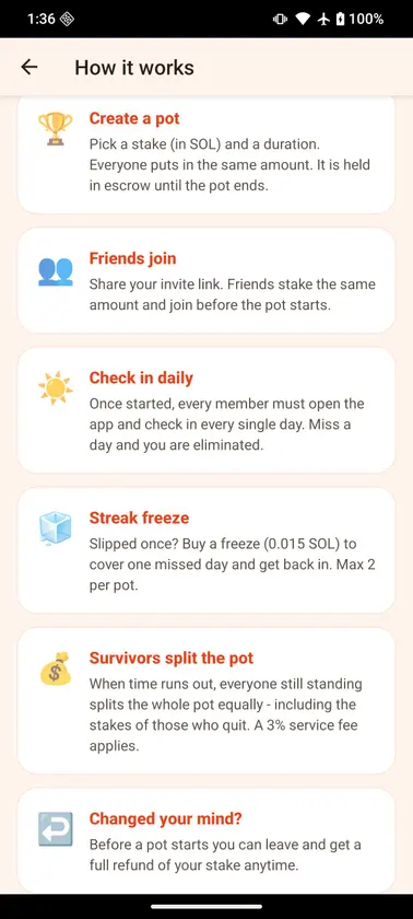 StakeStreak screenshot 1