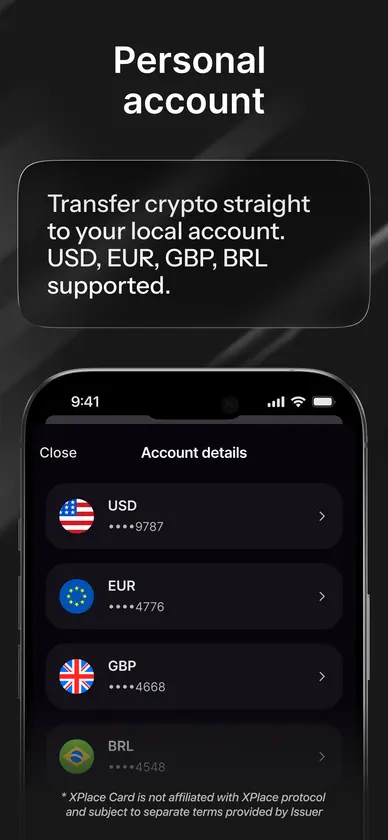 XPlace Credit Card screenshot 5