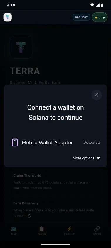 TERRA screenshot 1