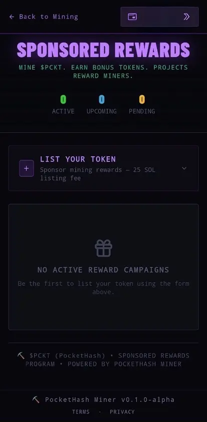 Pockethash screenshot 2