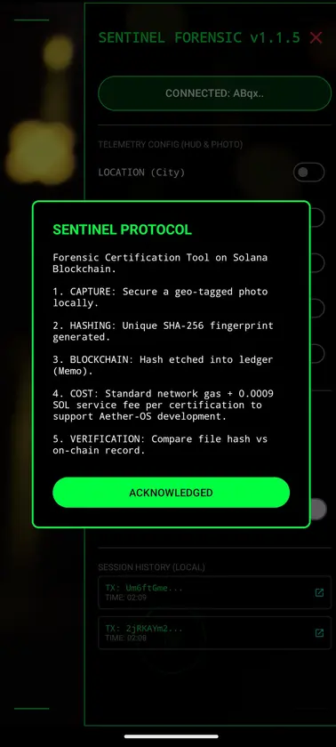 Sentinel Forensic screenshot 3