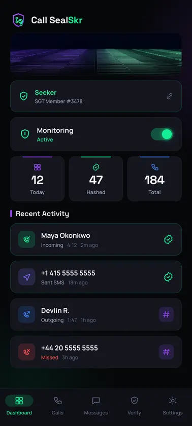 CallSealSkr screenshot 1
