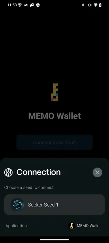 MEMO Wallet screenshot 1