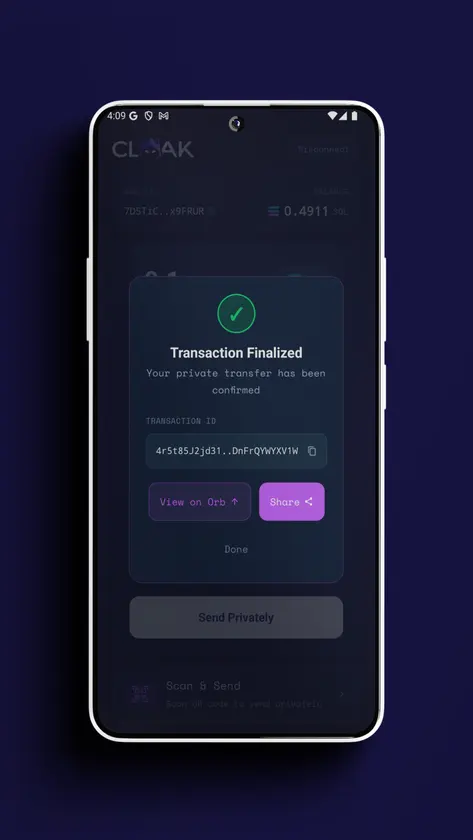 Cloak screenshot 4
