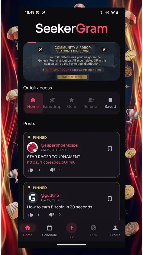 SeekerGram screenshot 2