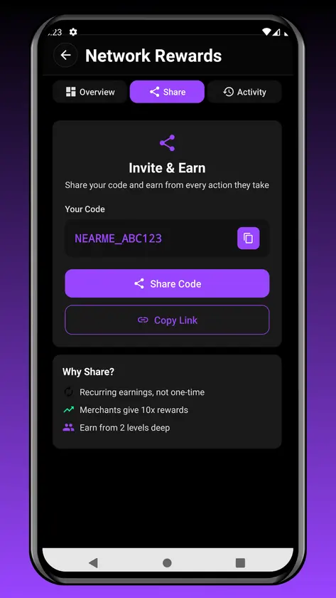 NearMe - Solana Mobile Payment dApp screenshot 4