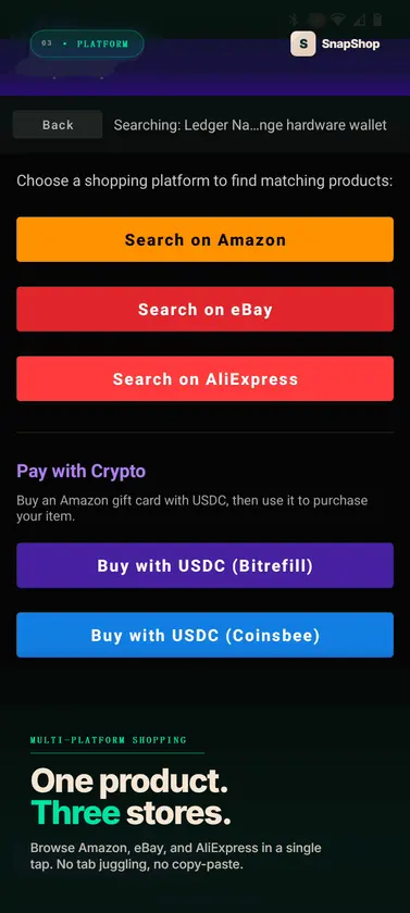 SnapShop v1.0 screenshot 3