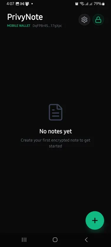 PrivyNote screenshot 3
