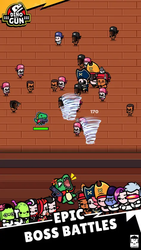 Dino with a Gun screenshot 5