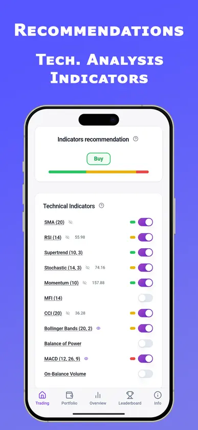 Crypto Trading Simulator screenshot 3