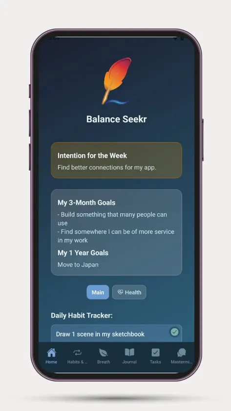 Balance Seekr screenshot 1