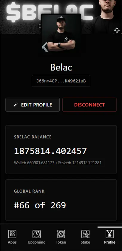 $BELAC Dev Fund screenshot 4