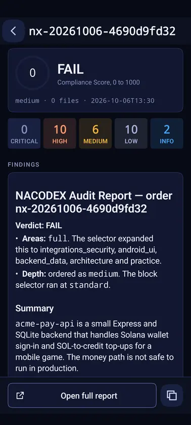 Nacodex screenshot 5