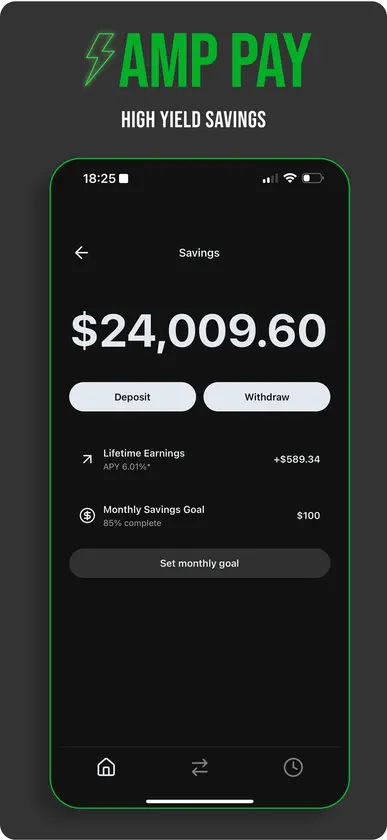 Amp Pay - Wallet, Card & Savings screenshot 3