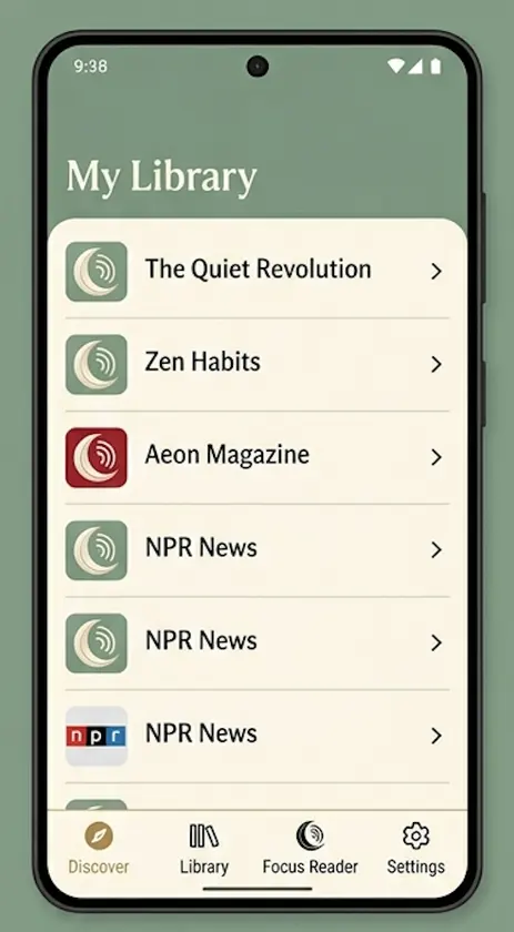 seeker rss screenshot 2