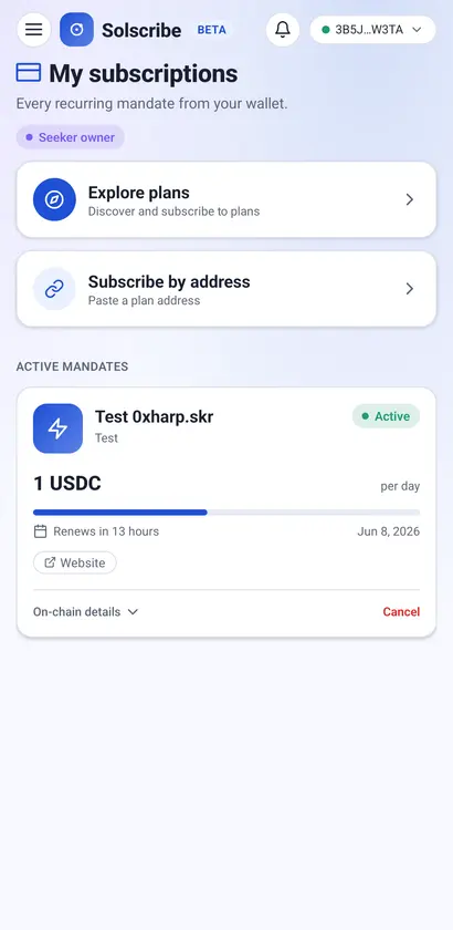 Solscribe screenshot 4