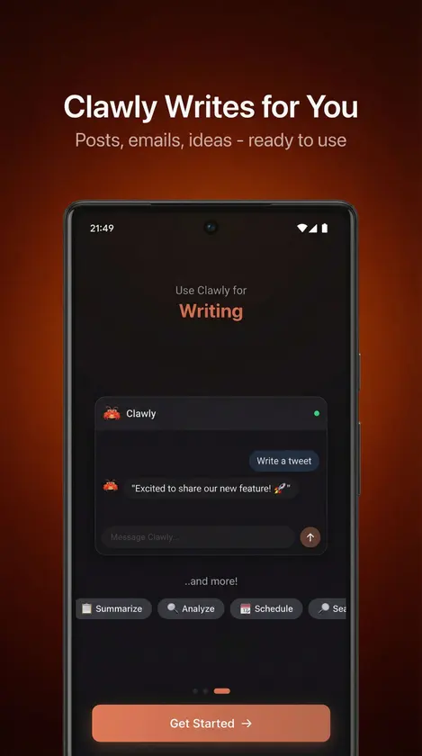 Clawly AI - OpenClaw dApp screenshot 5