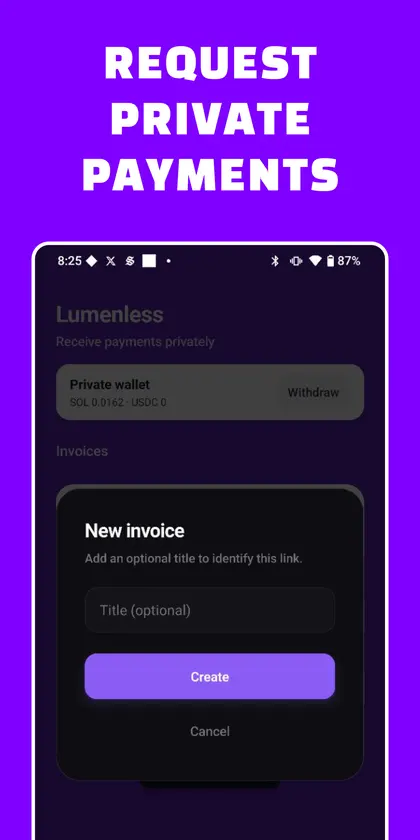Lumenless screenshot 3