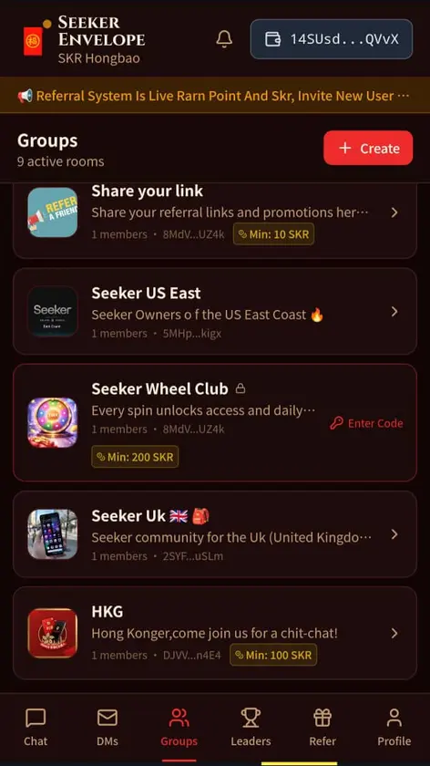 Seeker Envelope screenshot 2