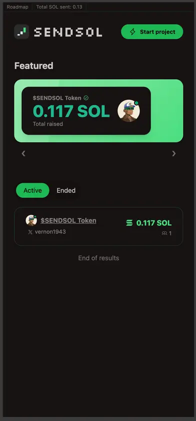 SendSol screenshot 1