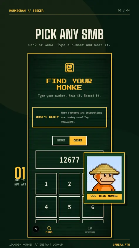 MonkeGram screenshot 2