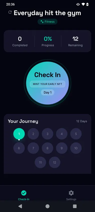 Daily Check-In screenshot 3
